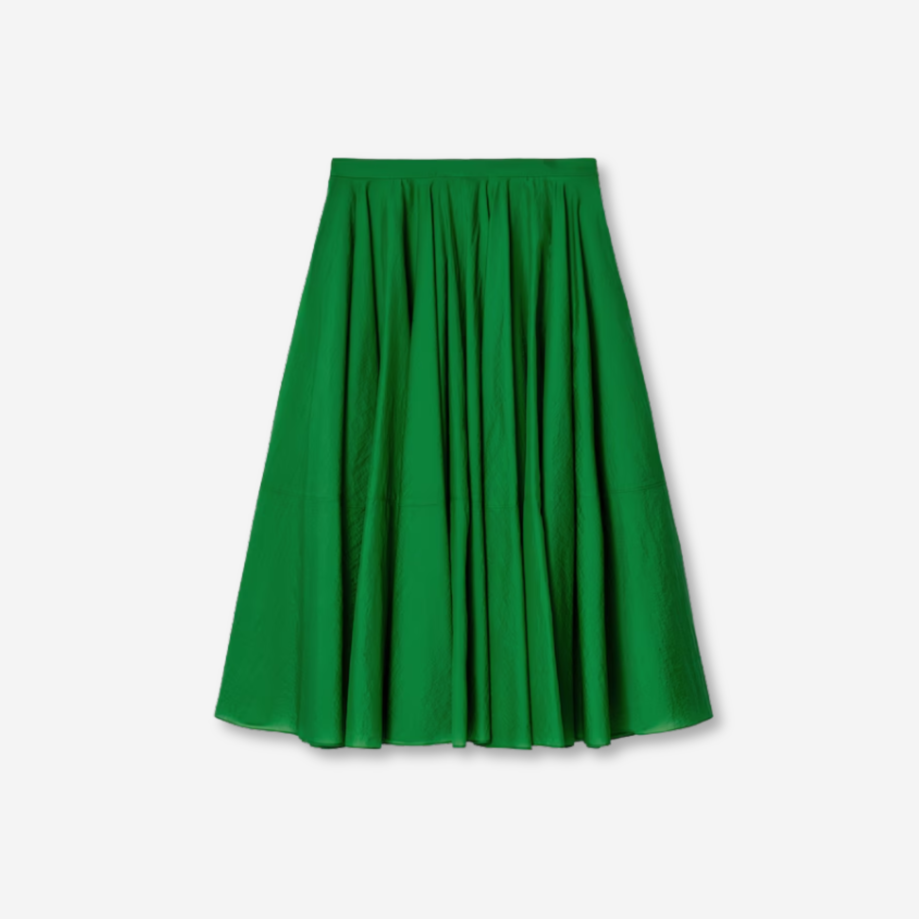 green skirt