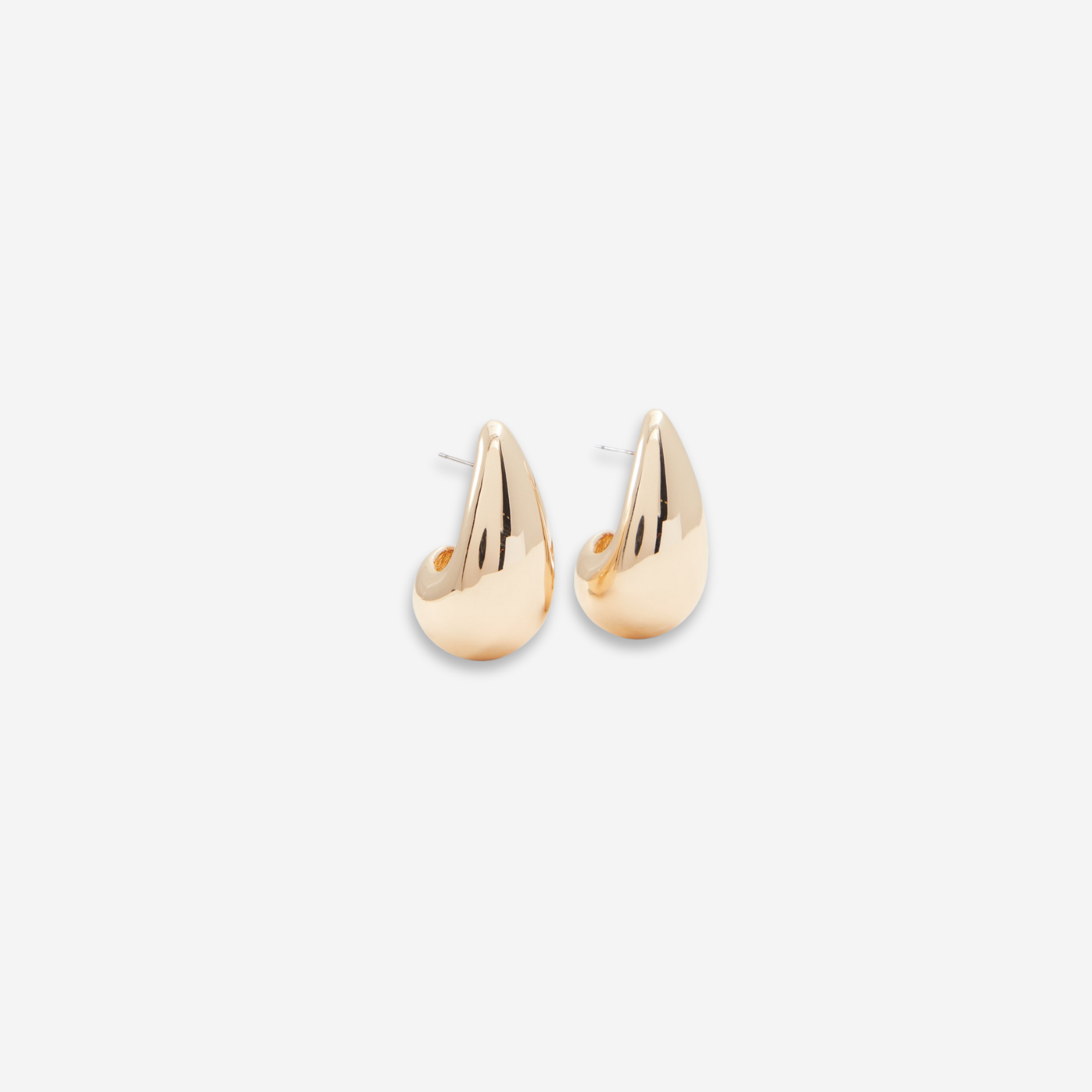 Gold earrings